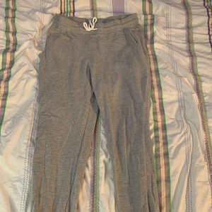 Grey sweatpants